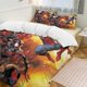 thumbnail image 3 of The Amazing Spider-Man 3 Piece Sets Full/Queen Size - Reversible Microfiber Quilts with 2 Shams Soft Lightweight Bedspread Coverlet Comforter for All Season Bed Sheets, 3 of 5