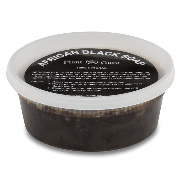 Pasta de Jabón Africano Negro Plant Guru 240 mL 100% Natural y Puro