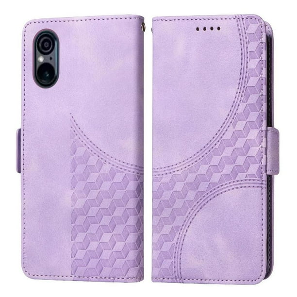 Carcasa FOXDOCK Sony Xperia 5 VI de cuero PU, diseño acolchado clásico, protección contra caídas y rayones