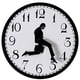 thumbnail image 2 of 10 "/ 12" Reloj De Pared Moderno Sala De Estar Silenciosa Decoración De Baño Adorno 25cm, 2 of 3