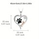 thumbnail image 3 of Collar y dige fantasia huellita en mi corazon, 3 of 3