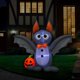 thumbnail image 3 of Decoración inflable de murciélagos y calabazas para Halloween de 1,2 m con LED, 3 of 7
