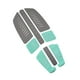 thumbnail image 1 of 8 Almohadillas De Tracción Para Tabla De Surf, Para Entusiastas De La Tabla De Surf Con Remo, Color Gris Y Verde, 1 of 3