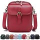thumbnail image 1 of Bolso Bandolera QIFZNG Grande Rojo Vintage Antirrobo, 1 of 8