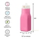 thumbnail image 4 of Botella Omie OmieBox de silicona, 260 ml, antigoteo, color rosa, 4 of 5