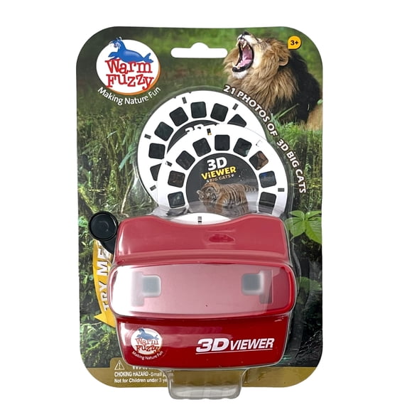 3d Viewer Toys Big Cats T 214bc Para Niños Mayores De 3 Años