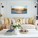 thumbnail image 1 of 1pc Blue Sun Beach Grass Ocean Landscape Painting Office Wall Decor Wall Art For Living Room Large Size Wall Decorations Pictures Canvas Prints For Home Decoration No Frame, 1 of 3