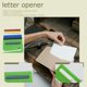 thumbnail image 5 of Abrecartas YOSMAKIY, 6 unidades, con hoja, escala y lupa, 5 of 6
