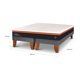 thumbnail image 3 of Cama Europea Bee Comfort 2 Plaza Base Dividida, 3 of 9