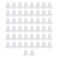 Bothyi - 50 Piezas De Campanas De Burbujas Navideñas, Decoración, Manualidades Diy Para Fiestas, Festivales, Vacaciones, 6,5 Cm