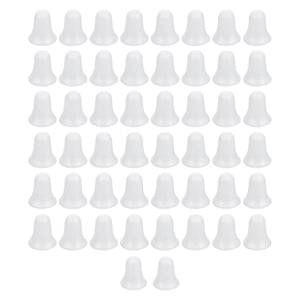 Bothyi - 50 Piezas De Campanas De Burbujas Navideñas, Decoración, Manualidades Diy Para Fiestas, Festivales, Vacaciones, 6,5 Cm