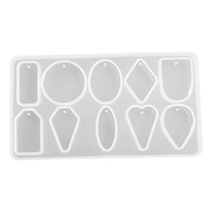 Bothyi - Troquel Colgante De Silicona Para Fabricación De Joyas De Resina Epoxi Para Fabricación De Llaveros