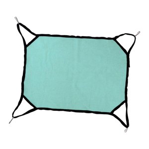 Magideal - Hamaca Para Gatos, Hamacas Para Mascotas, Cómoda, Universal, Con Correas Y Ganchos, Jaula, Hamaca Para Mascotas, Hamaca Para Gatos Grandes Y Gatitos , Azul