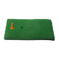 Magideal - Estera Para Golpear Golf, Suministros De Estera De Práctica, Accesorios, Almohadilla De Práctica Multifunción, Alfombra Verde Para Entrenamiento De Color Único