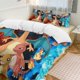 thumbnail image 2 of Pokmon Charizard 3 Piece Sets Reversible Microfiber Quilts with Shams Soft Lightweight Bedspread Coverlet Comforter, 2 of 3