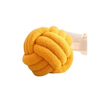 Teng Fei - Almohada Cojin Nudo Mostaza 22 Cm