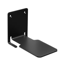 Xusx111 - 2 Pcs Estantería Flotante Invisible Negra, Estanterías Colgantes Pesadas, Estantería Oculta Montada En La Pared Construida Con Hardware De Montaje