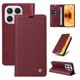 thumbnail image 1 of Funda Billetera de Cuero para Xiaomi 17 con Tarjetero y Soporte - Tapa Magnética Rojo, 1 of 5