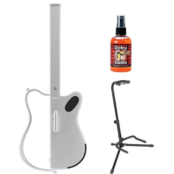 Guitarra Sampler LAVA GENIE 9270002 con soporte y desinfectante para micrófono