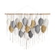 thumbnail image 5 of Gran Macrame De La Pared Colgante De La Pared Macrame Para La Sala De Estar Del Dormitorio De La Guardería 21 Hojas De Hojas A, 5 of 5