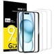 thumbnail image 1 of Protector de pantalla NEW'C para iPhone 16/15 (6.1 pulgadas), paquete de 3, 1 of 7