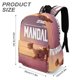 thumbnail image 3 of Mochila Desmarcar The Mandalorian 42x30x15 cm, 3 of 6