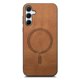 thumbnail image 4 of Magnetic Slim Case for Samsung Galaxy A35 with Camera Guard & Anti-Scratch Back Brown, 4 of 6