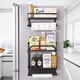 thumbnail image 3 of Rack Organizador Porta Toalla Magnético Doble De Cocina Negro, 3 of 9