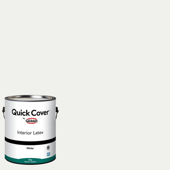 Pintura Interior Glidden Quick Cover 1 Galón Mate Blanco