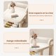 thumbnail image 3 of Carro De Almacenamiento De 5 Capas Tipo Cajón Cocina Y Baño Blanco, 3 of 8