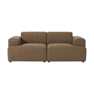 Franjawood - Sofa Gaspar 2 Cuerpo Tabaco