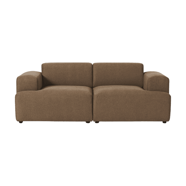 Sofa Gaspar 2 Cuerpo Tabaco