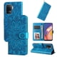 thumbnail image 1 of Funda tipo cartera FOXDOCK para OPPO Reno 5F , diseño girasol en relieve, cuero PU, cierre magnético, soporte y tarjetero, 1 of 5
