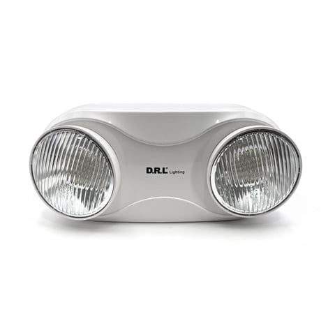Drl - Lámpara Emergencia Led 9,6W Focos Orientables 720Lm Sec Blanco