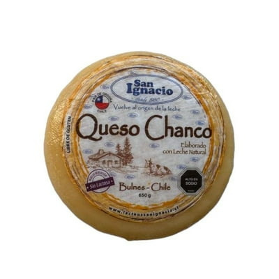 Queso Chanco Rueda 650 G San Ignacio
