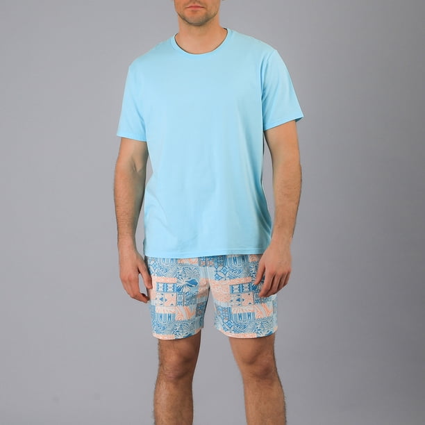 Pijama Morgan C. Redondo Y Short Flores Hombre 33887-247