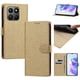 thumbnail image 3 of Cartera Funda para Honor 400 Smart Carga Inalámbrica, Dorado, 3 of 6