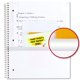 thumbnail image 5 of Cuaderno de espiral Five Star 21 cm 80 hojas con renglones universitarios, 5 of 8