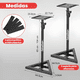 thumbnail image 3 of Par de atriles de monitor estudio soporte ajustable Negro #1, 3 of 3
