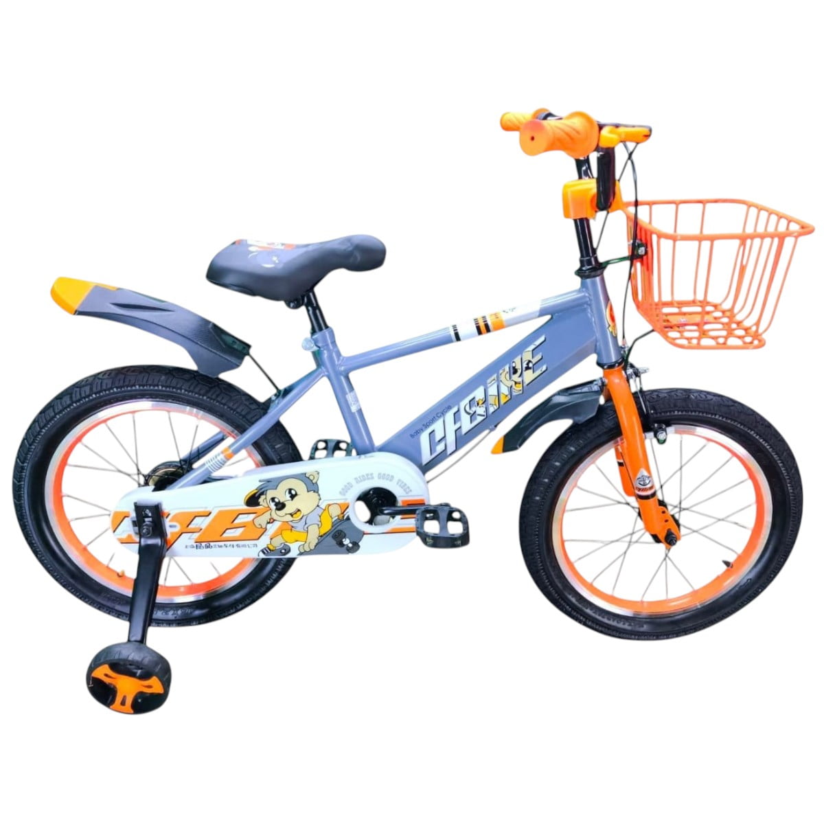 Vipnetwork - Bicicleta Aro 16 Infantil Cfbike Gris/naranjo