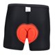 thumbnail image 5 of Ciclismo Pantalones Cortos Acolchados En 3D Ropa Interior Para Ciclismo En Bicicleta Pantalones Cortos Ajustados Naranja L, 5 of 5