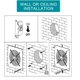 thumbnail image 5 of Ventilador de escape Nalle de 8 pulgadas, 80 W, 500 m³/h, pared transversal, 110 V, 5 of 7