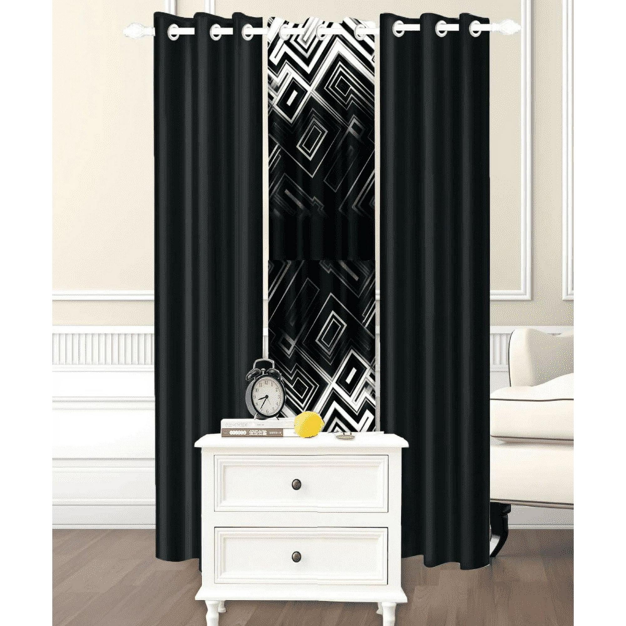 Mundo Shopping - Cortinas De Tela 3 Paños 97x220cm