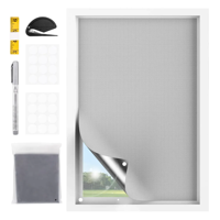 Genérica - Cortinas Blackout 420D Revestidas De Plata 1.45*2M