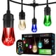 thumbnail image 1 of Luces de Cadena para Exterior Enbrighten 14.5m 24 Bombillas RGB con Control Remoto, 1 of 7