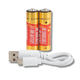 thumbnail image 1 of Pila AA Recargable Con Cable Usb A Usb-c Carga Rápida, 1 of 5