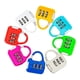 thumbnail image 3 of 7x Pack Candado Con Clave Para Armarios, Equipaje, Lockers multicolor, 3 of 8
