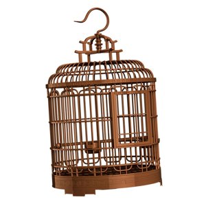 Ioensy - Jaula De Lujo Para Pájaros Con Gancho Para Colgar, Soporte Para Loros, Jaula Para Canarios, Pinzones, Periquitos, Estilo D