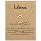 thumbnail image 4 of Gorgeous 3-Pack Zodiac Alphabet Symbols Rhinestone Clavicle Chain Necklaces, 4 of 5