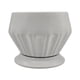 thumbnail image 2 of Maceteros Maceta De Ceramica Diamante Elegante Blanco M, 2 of 6
